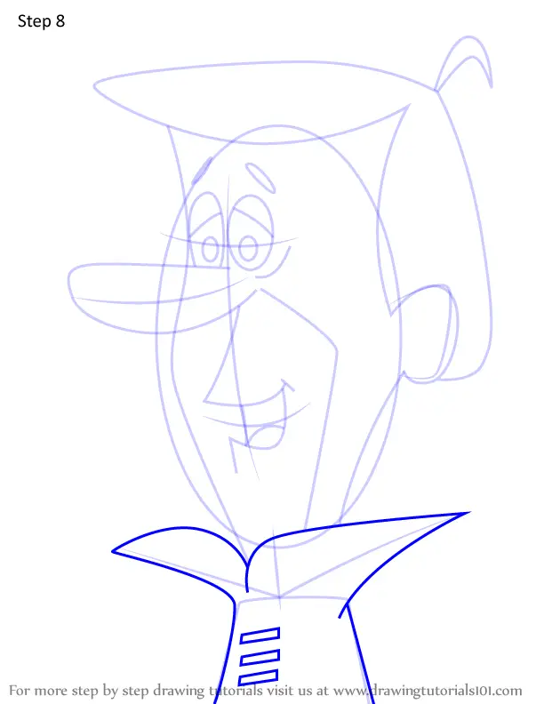 How to Draw George Jetson from The Jetsons (The Jetsons) Step by Step ...