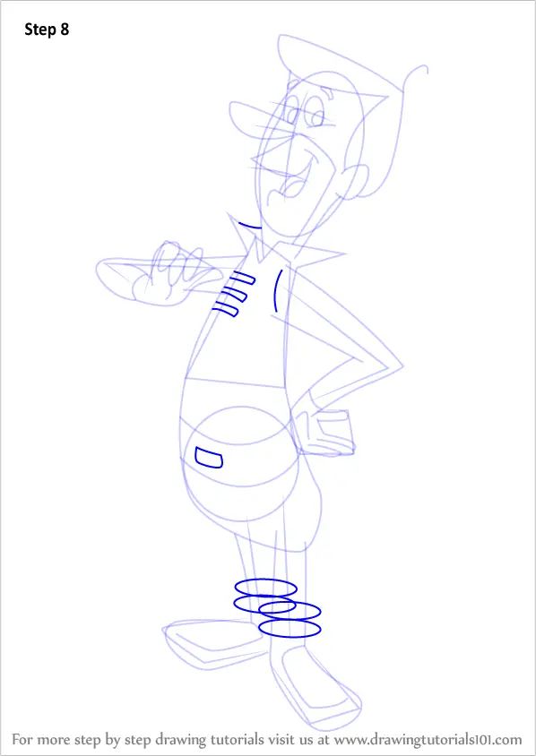 How to Draw George Jetson from The Jetsons (The Jetsons) Step by Step ...