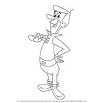 How to Draw George Jetson from The Jetsons