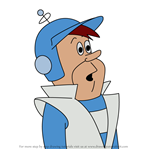 How to Draw Joey Jupiter from The Jetsons