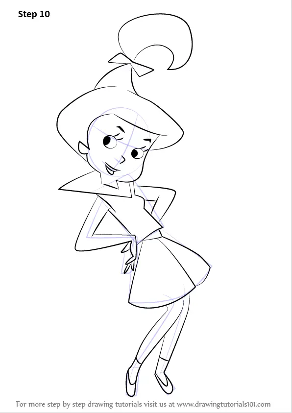 Judy Jetson Coloring Page Jetsons Coloring Pages Printable Coloring Book