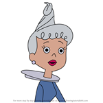 How to Draw Miss Gamma from The Jetsons
