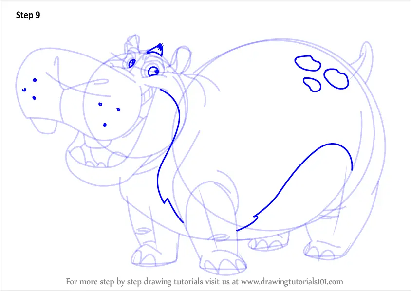 How to Draw Beshte from The Lion Guard (The Lion Guard) Step by Step ...