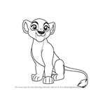 How to Draw Kiara from The Lion Guard