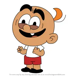 How to Draw Carlitos Casagrande from The Loud House