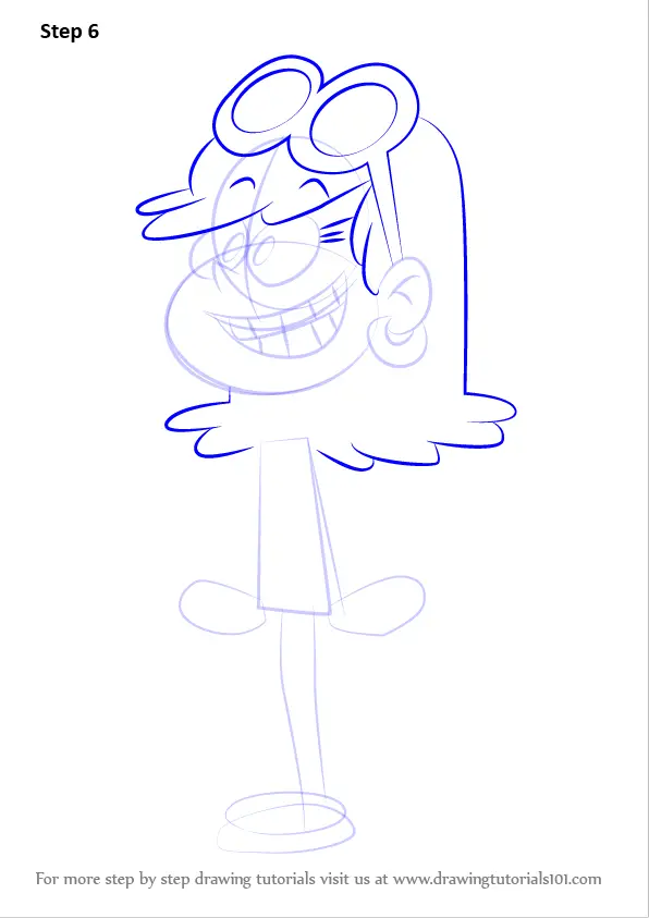 How To Draw Leni Loud From The Loud House The Loud House Step By Step 1806