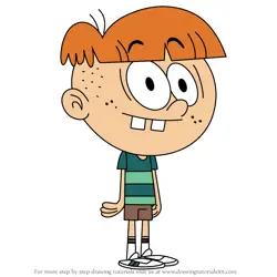 How to Draw Liam Hunnicut from The Loud House