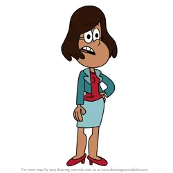 How to Draw Principal Valenzuela from The Loud House