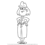 How to Draw Rita Loud from The Loud House