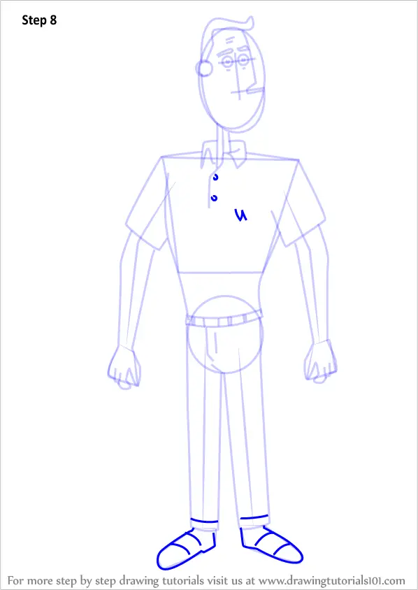 How to Draw George Klimer from The Oblongs (The Oblongs) Step by Step ...