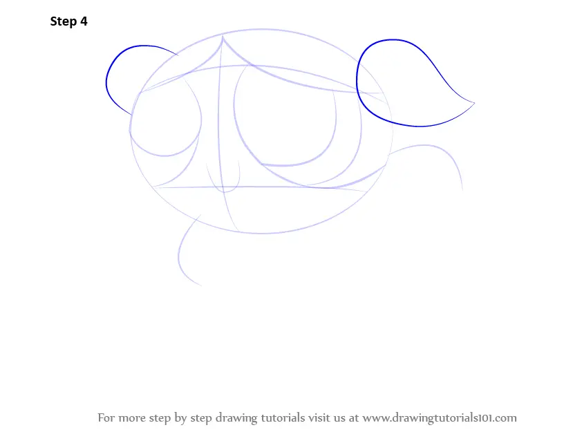 How To Draw Bubbles From The Powerpuff Girls The Powerpuff Girls Step By Step 7029