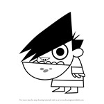 How to Draw Lil' Arturo from The Powerpuff Girls