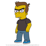 How to Draw Baby Gerald_s Brother from Simpsons