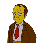 How to Draw Bob Newhart from Simpsons