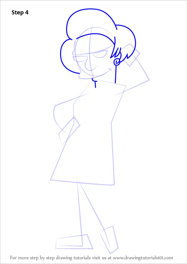 How To Draw Edna Krabappel From The Simpsons The Simpsons Step By Step 7642