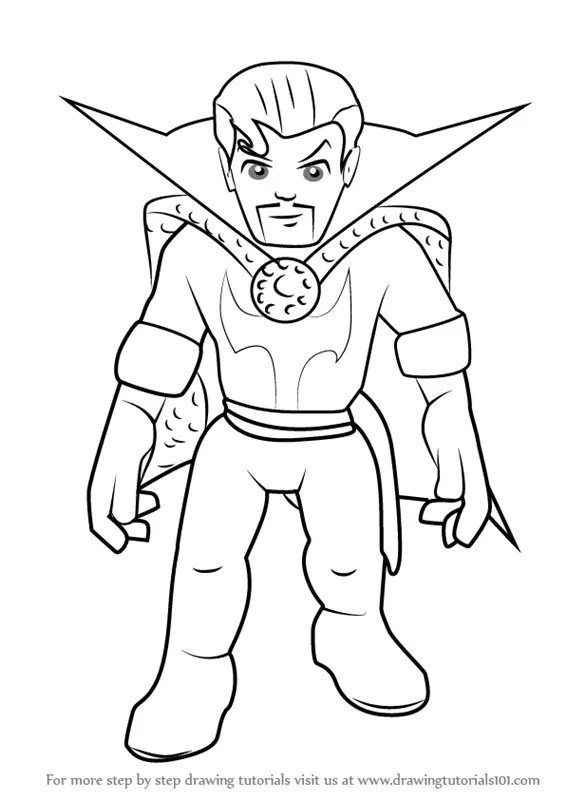 Here's my drawing of Doctor Strange! : r/marvelstudios