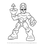 How to Draw Klaw from The Super Hero Squad Show