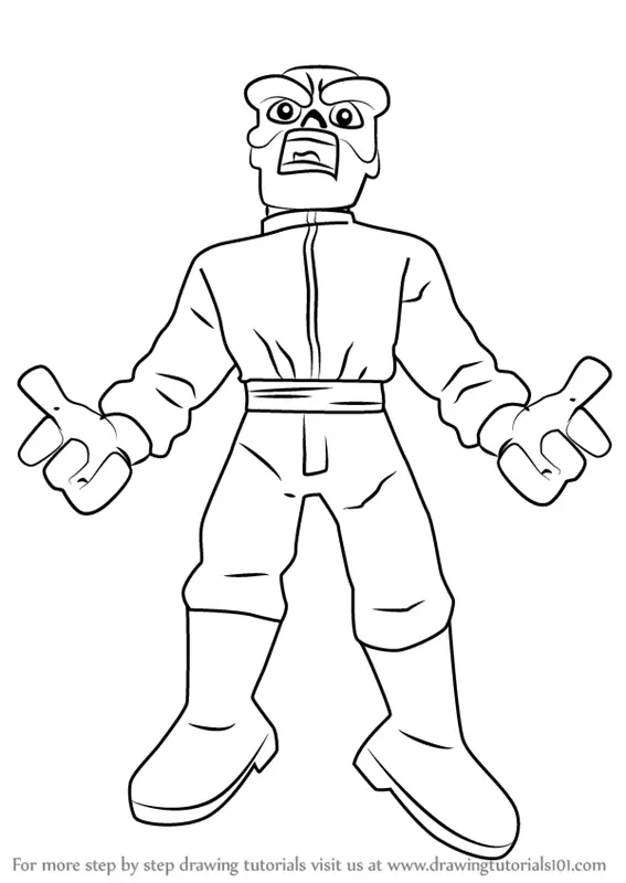 How to Draw Red Skull from The Super Hero Squad Show (The Super Hero ...