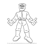 How to Draw Red Skull from The Super Hero Squad Show