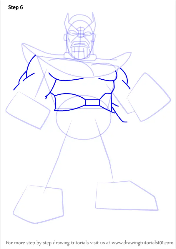 How to Draw Thanos from The Super Hero Squad Show (The Super Hero Squad ...