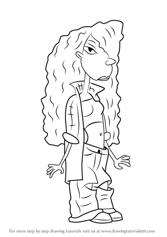 Learn How to Draw Deborah Thornberry from The Wild Thornberrys (The
