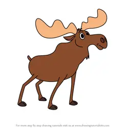 How to Draw Moose from The ZhuZhus