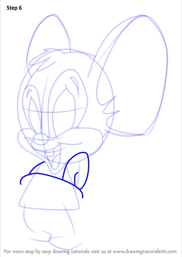 How to Draw Li'l Sneezer from Tiny Toon Adventures (Tiny Toon ...