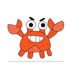 How to Draw Crab from Tish Tash