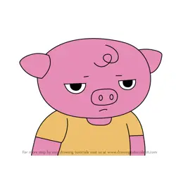How to Draw Mr. Pig from Tish Tash