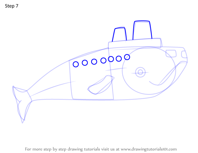 How to Draw Whale from Tish Tash (Tish Tash) Step by Step ...