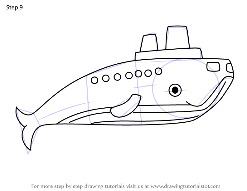 How to Draw Whale from Tish Tash (Tish Tash) Step by Step ...