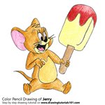 How to Draw Jerry from Tom and Jerry