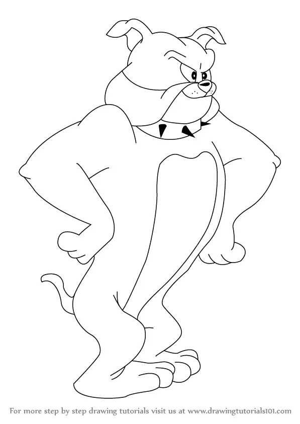 tom and jerry characters dog