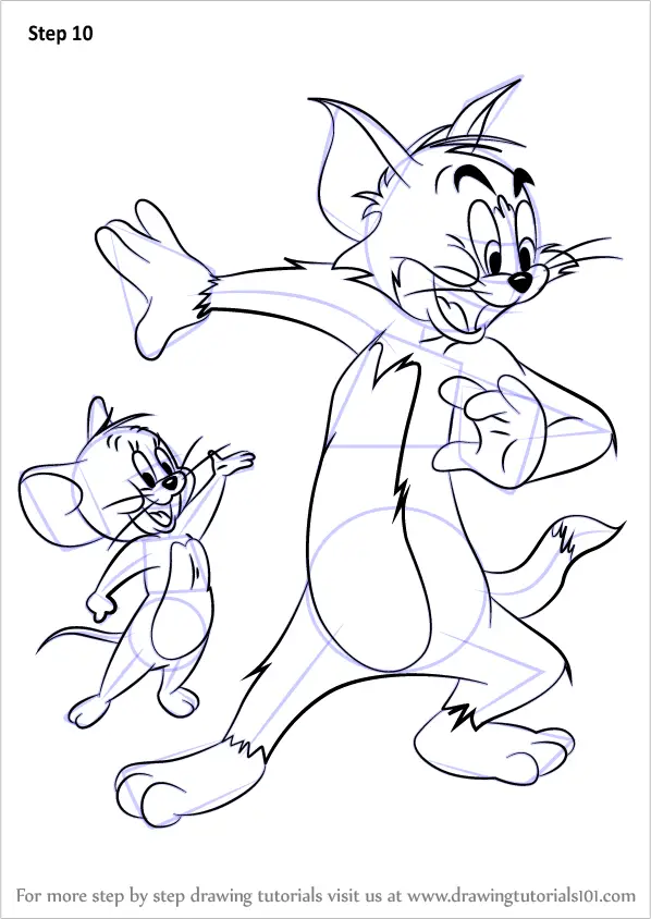 Tom And Jerry Kids Drawing