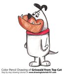 How to Draw Griswald from Top Cat