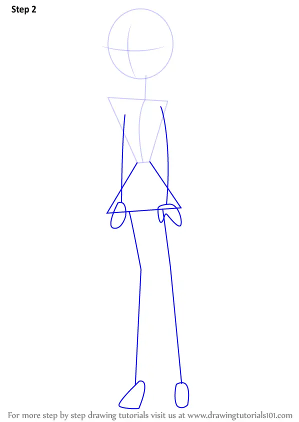 How to Draw Lindsay from Total Drama Island (Total Drama Island) Step ...