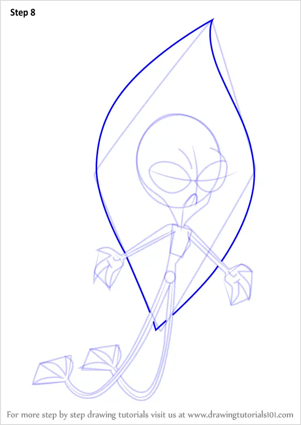 How to Draw Aliens aka Facehoggers from Total Drama (Total Drama) Step ...