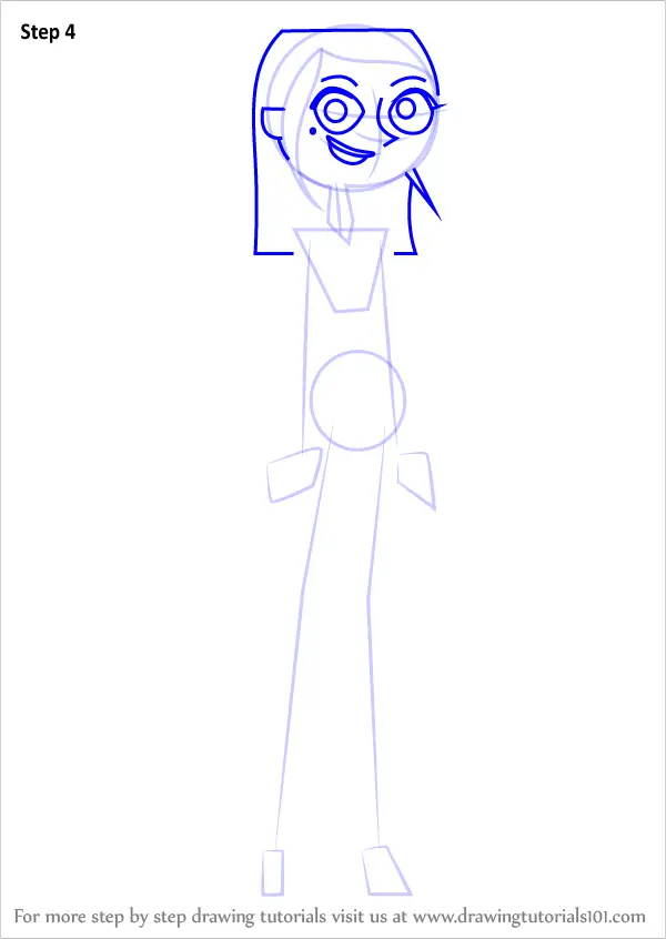 How to Draw Amy from Total Drama (Total Drama) Step by Step ...