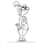 How to Draw Beth from Total Drama