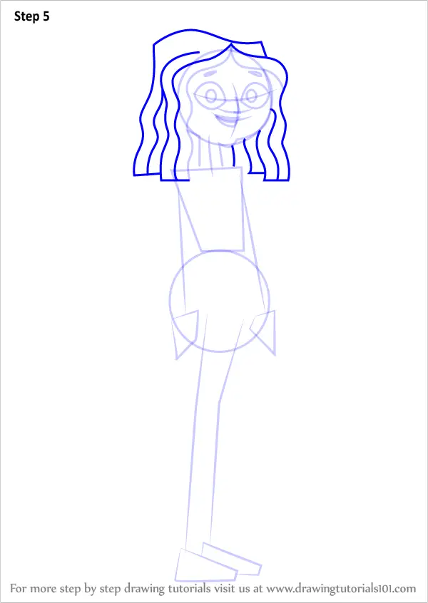 How to Draw Carrie from Total Drama (Total Drama) Step by Step ...