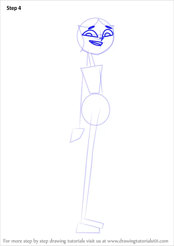 How to Draw Ella from Total Drama (Total Drama) Step by Step ...