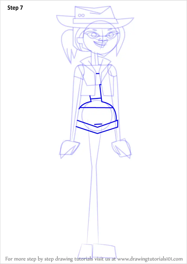 How to Draw Jasmine from Total Drama (Total Drama) Step by Step ...