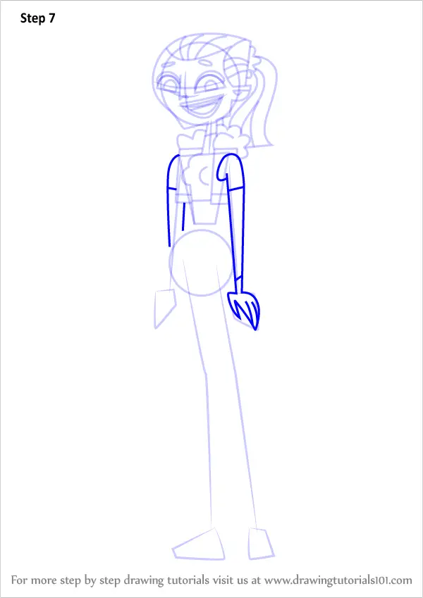 How to Draw Josee from Total Drama (Total Drama) Step by Step ...