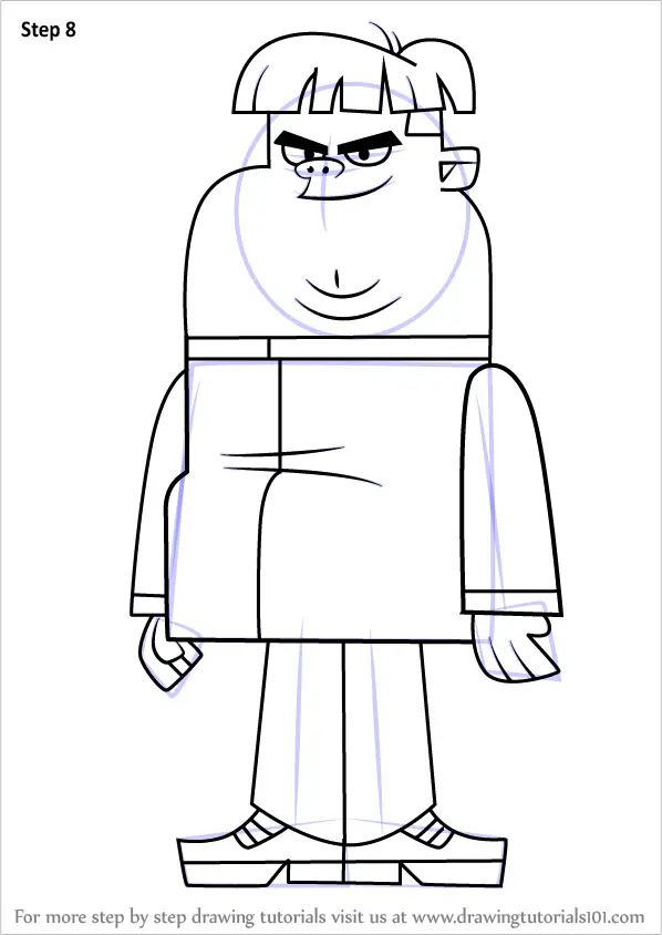 How to Draw Max from Total Drama (Total Drama) Step by Step ...