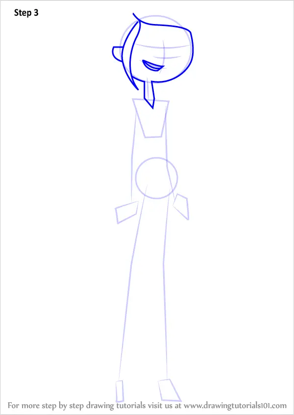 How to Draw Samey from Total Drama (Total Drama) Step by Step ...