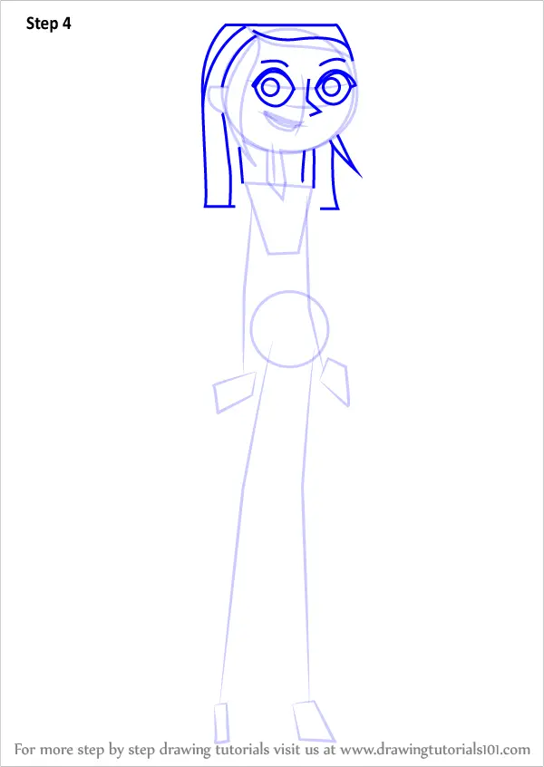 How to Draw Samey from Total Drama (Total Drama) Step by Step ...