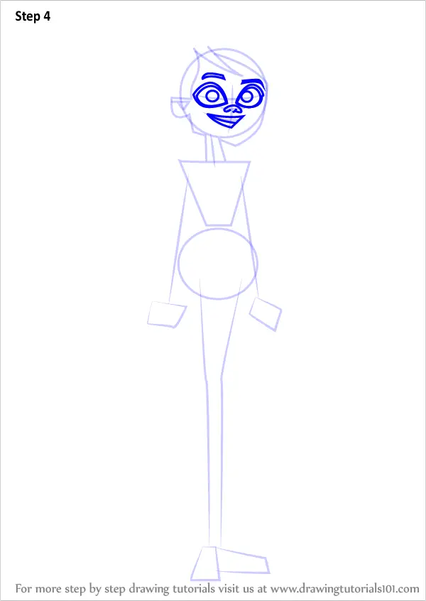 How to Draw Stephanie from Total Drama (Total Drama) Step by Step ...