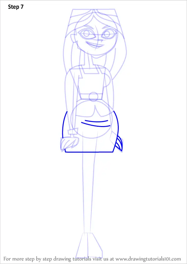 How to Draw Taylor from Total Drama (Total Drama) Step by Step ...