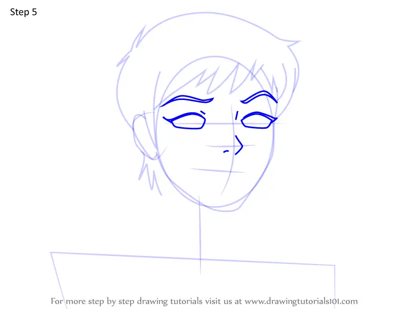 How To Draw Chad From Totally Spies Totally Spies Step By Step