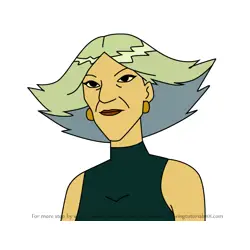 How to Draw Helga Von Guggen from Totally Spies!